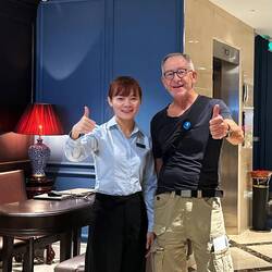 ... und natürlich auch mit Miss Bora!