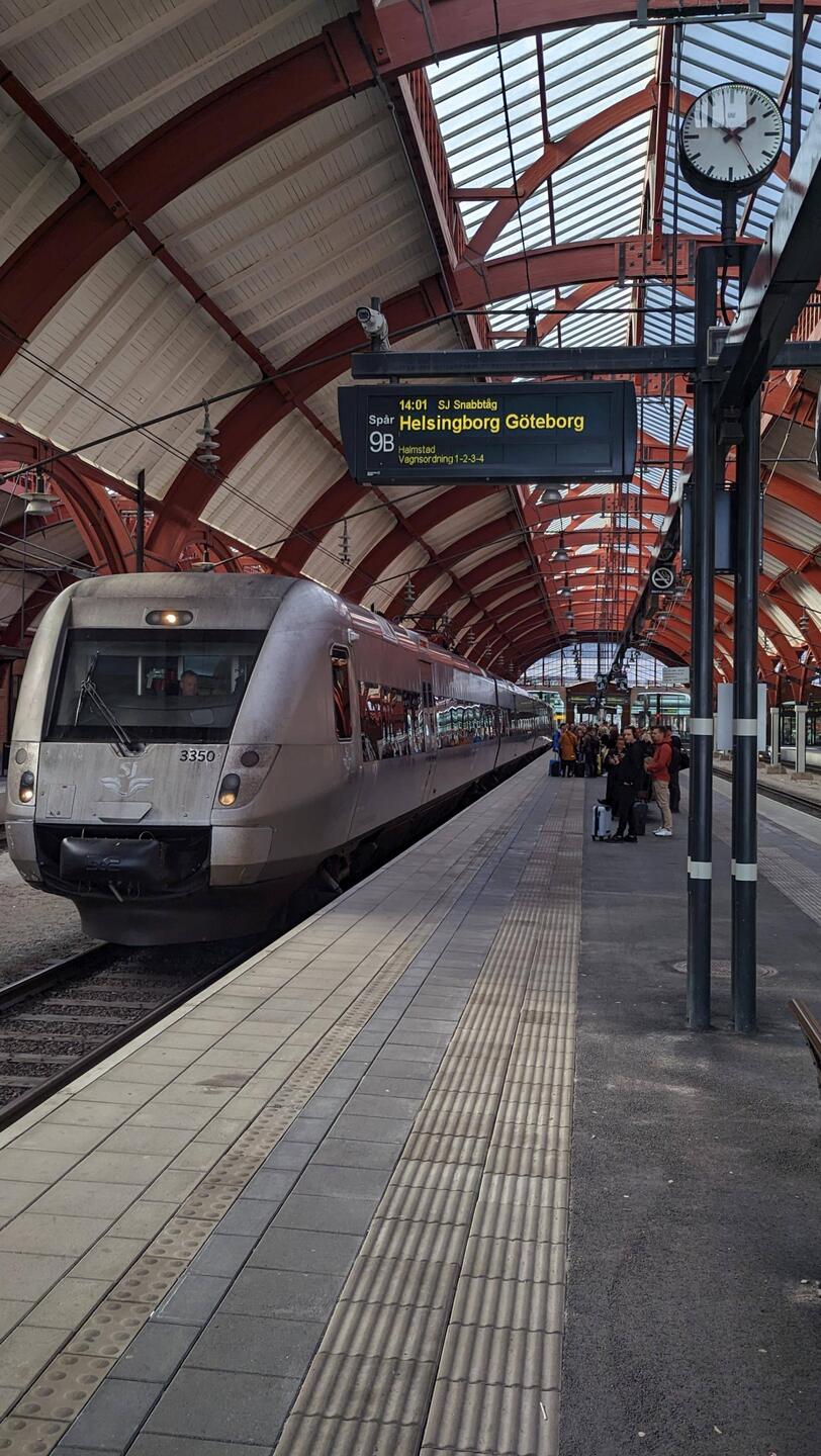 Abfahrt in Malmö