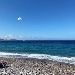Ein letztes Mal am Strand