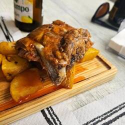 Tapa de costilla glaseada