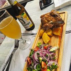 Tapa de costilla glaseada