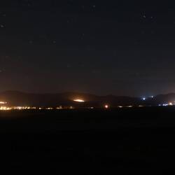 Nacht auf dem Geburtstagshügel