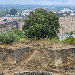 Das Viadukt von der Befestigungsanlage aus