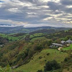 The views today were pretty special, though today was the last of the high ground over 1,000m.