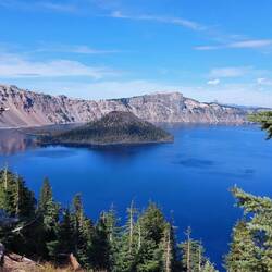 Wizard Island = Die Spitze eines Vulkans im Vulkan