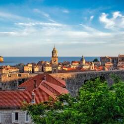 View of Dubrovnik, Old Walled City