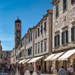 Dubrovnik, Old Walled City street