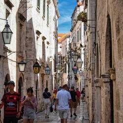 Dubrovnik, Old Walled City street