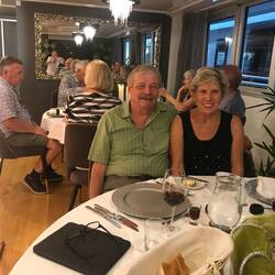 Dinner on our first night