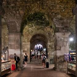 Entry to the old town at Split