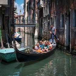Gondola ride Venice