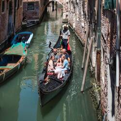 Gondola ride Venice