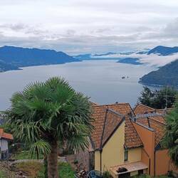 Campagnano, Ausblick vom Parkplatz