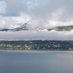 Blick von unserer FeWo am frühen Morgen