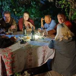 In gemütlicher Runde