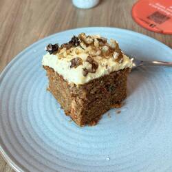 Kaffeepause mit Rüblikuchen