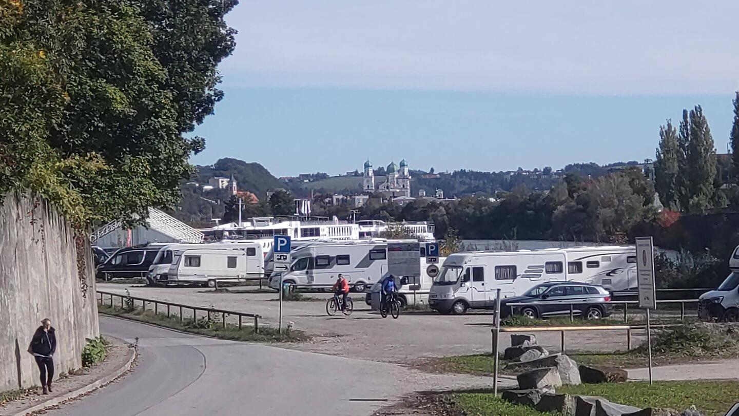 In Passau angekommen