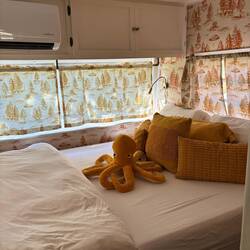 The Mellow Yellow Retro Camper! So cute