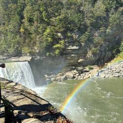 This rainbow is always there! Cumberland Falls.