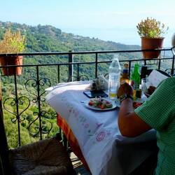 Essen mit Blick