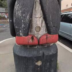 Chief Johnson Totem.