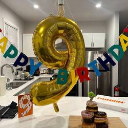 Happy 9th Birthday Mateo! Celebrating in NJ