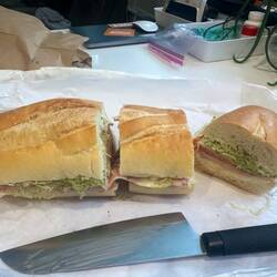 The Real Jersey Sub from local neighborhood deli