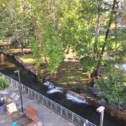 Two hours before and two hours after it was raining, have to make the most of the sun when it's out.
