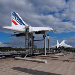 Concorde und Tupolew Tu-144