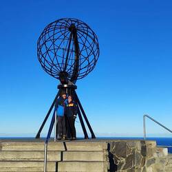 Wir sind am Nordkapp