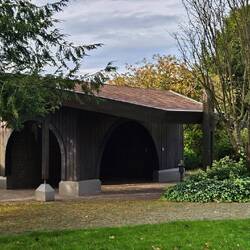 Sieht aus wie eine kleine Kapelle.