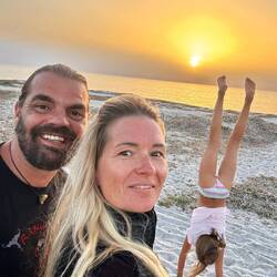 Ein schöner entspannter Tag neigt sich dem Ende...🌅