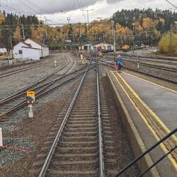 Blick aus dem Führerstand