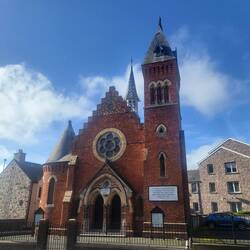 This was the Scottish Presbyterian Church. A little newer than the cathedrals