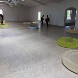 Artist Roni Horn's Glass Pools. Amazing