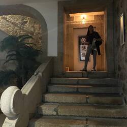 Interior courtyard of our apartment