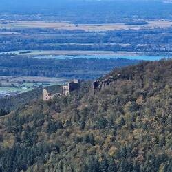 Eine Burgruine