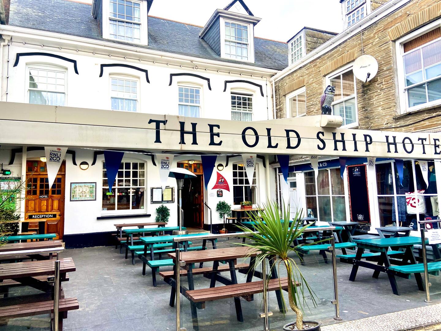First night at Padstow staying here