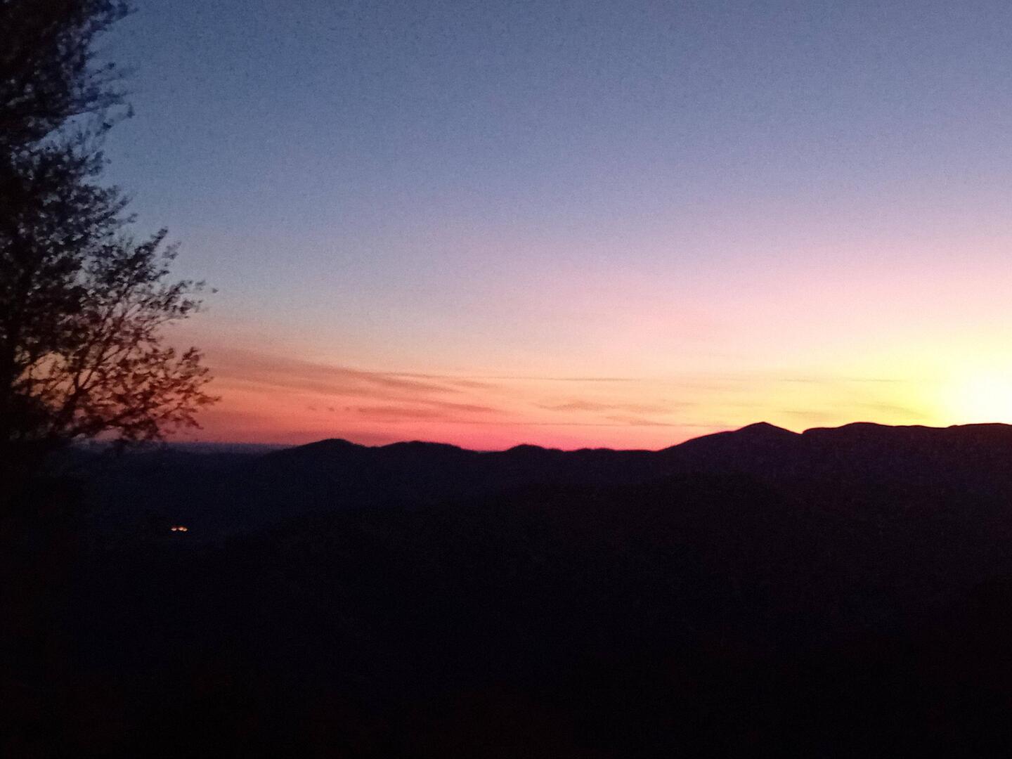 Sunrise at Borda