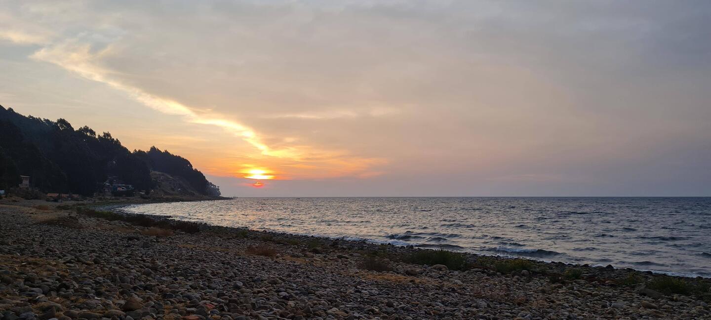 Abendstimmung am Titicacasee