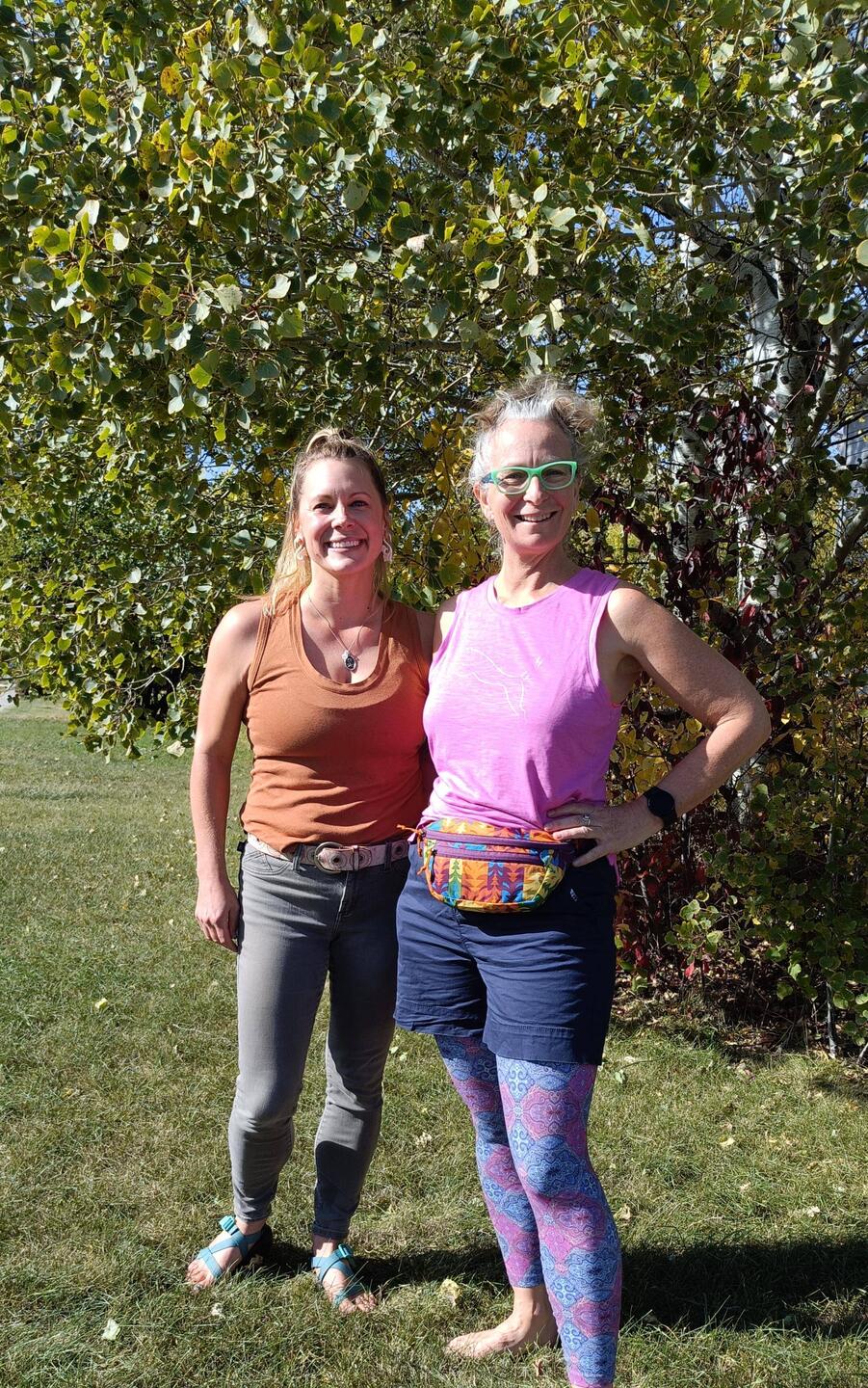 With Maggie, in Bozeman