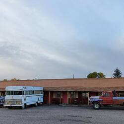 We did not stay in this motel, thankfully 😬