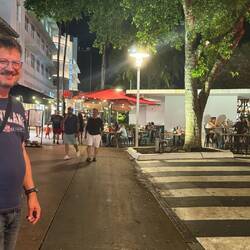 abends im Zentrum Miami Beach