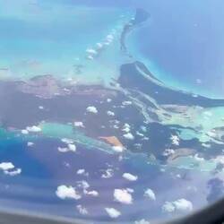 Blick auf die Bahamas von oben 😍