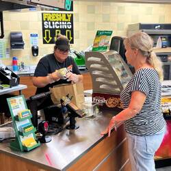 gute Frühstückssandwiches bei Subway