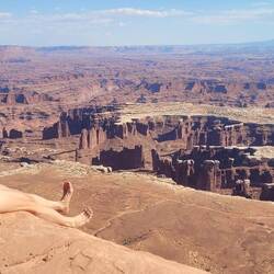 Canyonlands, Grand View Point Overlook, Island in the Sky