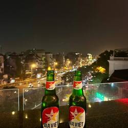 Eerste Vietnamese biertje voor 0,74€