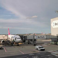 Mein Flieger nach Colombi