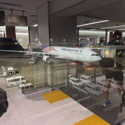 MH71 at the gate in NRT.