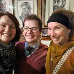 With Ryan, our English friend